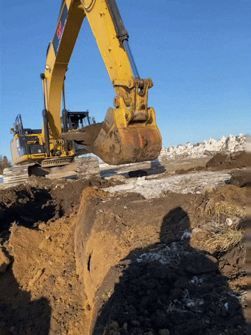 excavator gif